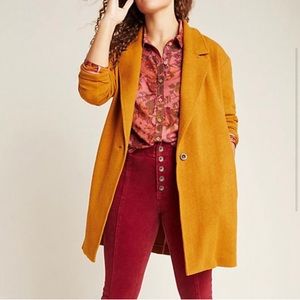 anthropologie corinthia knit blazer